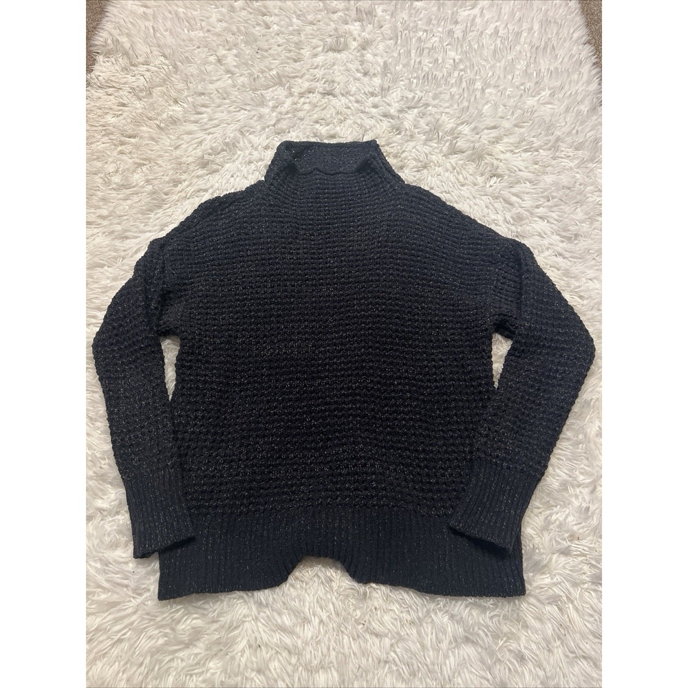 Women's American Eagle Navy Blue Knit Sweater Size Small